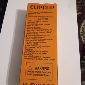 2pk Snowcinda 12-Darts Banana Clips